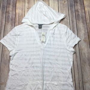 NWT Ann Taylor short sleeve hoodie